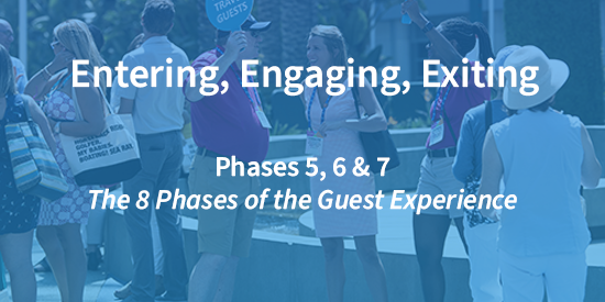Entering, Engaging & Exiting: The 8 Phases of the Guest Experience