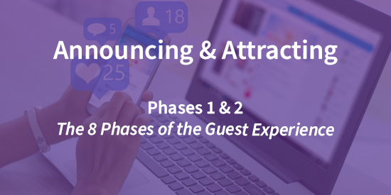 A Lens Into the Attracting & Announcing Phases of the Guest Journey